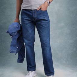 The Roadster Life Co. Men Light Fade Regular Fit Stretchable Jeans-picture-28
