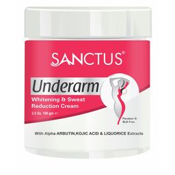 SANCTUS Underarm Whitening & Sweat Reduction Cream 100 g-14