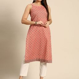 Anouk Floral Printed Kurta-image-28