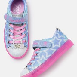 Skechers Girls Conversational Print Twinkle Sparks Ice Dreamsicle Regular Sneakers-picture-9