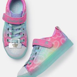 Skechers Girls Conversational Print Twinkle Sparks Ice Dreamsicle Regular Sneakers-picture-8