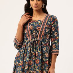 FERANOID Floral Print Pure Cotton Top-image-13