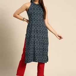 Anouk Ethnic Motifs Printed Kurta-picture-3