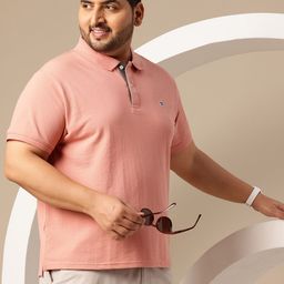 Sztori Men Plus Size Polo Collar T-shirt-image-69