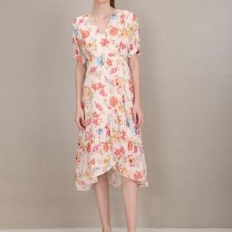 U S Polo Assn Women Floral Printed Wrap Dress-image-49