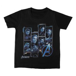 Marvel by Wear Your Mind Boys Black Printed Round Neck T-shirt-picture-7