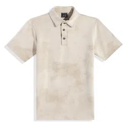 CAVIO Boys Tie and Dye Printed Polo Collar T-shirt-image-27