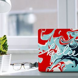 happywagon Red & Blue Believe Laptop Skin-image-52