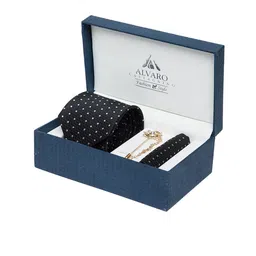 Alvaro Castagnino Men Black & White Accessory Gift Set-image-69