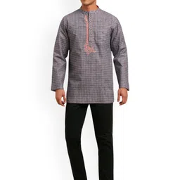 Arch element Men Thread Work Kurta-picture-10