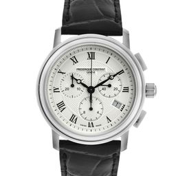 Frederique Constant Men Silver-Toned Analogue Watch FC-292MC4P6-51