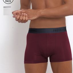 FREECULTR Men Pack Of 2 Solid Anti-Bacterial Trunks FC-XT-T-image-77