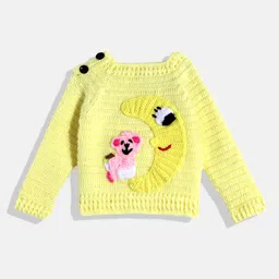 CHUTPUT Kids Embroidered Woollen Sweater Vest-image-30