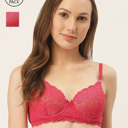 Inner Sense Pack of 2 Lightly Padded Organic Cotton Antimicrobial Sustainable T-shirt Bras ISBC047-picture-27