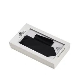 Alvaro Castagnino Men Black Solid Accessory Gift Set-image-67