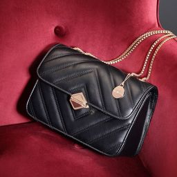 DressBerry Quilted Structured Shoulder Bag-52