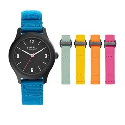 Fossil Women Blue Analogue Watch with Additional Straps LE1112-image-31