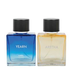 Ajmal Unisex Set of 2 Yearn EDP & Aretha EDP Perfume Scent for skin 100ML each-17
