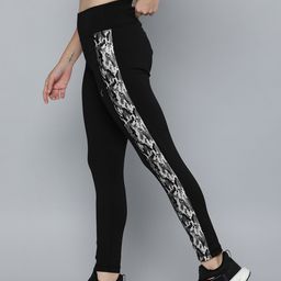 HRX by Hrithik Roshan Women Black Solid Training Tights-image-19
