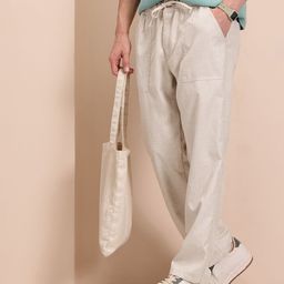 Mast & Harbour Men Comfort Waist Trousers-picture-32