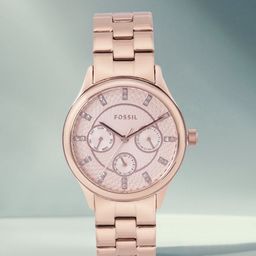 Fossil MODERN SOP Women Rose Gold Analogue Watch BQ1561-39