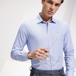 INVICTUS Men Premium Slim Fit Striped Formal Shirt-image-123