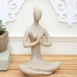 TAYHAA Grey Stone Dust Divine Praying Showpiece-image-74