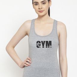 Friskers Grey Melange & Black Print Top-picture-17