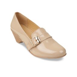 VALIOSAA Women Beige Solid Pumps-picture-27