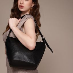 French Connection Textured Structured Shoulder Bag-image-64
