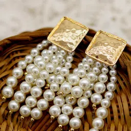 JOKER & WITCH Gold-Plated Contemporary Drop Earrings-picture-22