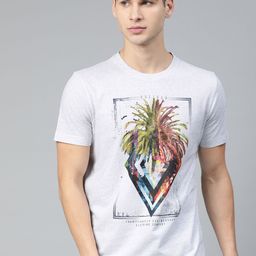 Huetrap Men White Graphic Printed Regular Fit Round Neck Sustainable T-shirt-image-42