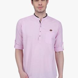 Kuons Avenue Men Purple Kurta-picture-25