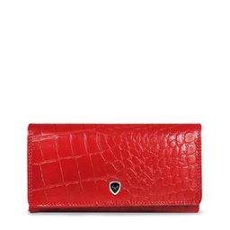CALFNERO Women Red Genuine Leather Two Fold Wallet-14