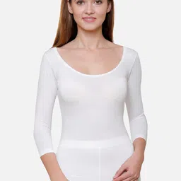 Ayaki Women Off-White Solid Thermal Top-image-68