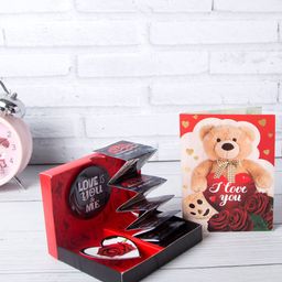 Archies Red & White Love Special Badge Card With Greeting Card-image-53