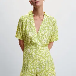 MANGO Sustainable Baroque Print Wrap Jumpsuit-picture-53