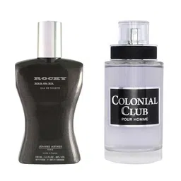 Jeanne Arthes Rocky Man Black & Colonial Club Eau de Toilette Combo Set-image-13