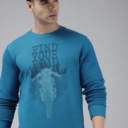 Wildcraft Graphic Printed Crew Neck Sweatshirt-image-22