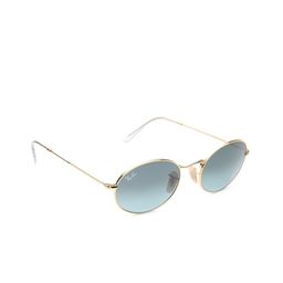 Ray-Ban Unisex Oval Sunglasses 0RB3547001/3M-20