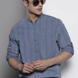 Nautica Men Cotton Striped Casual Shirt-picture-36