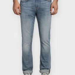 Red Tape Men Blue Skinny Fit Heavy Fade Jeans-picture-3