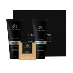 THE MAN COMPANY Set of 3 Charcoal Soap Bar with Charcoal Face Wash & Charcoal Face Scrub-5
