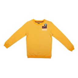 Allen Solly Junior Boys Yellow Solid Sweatshirt-image-77