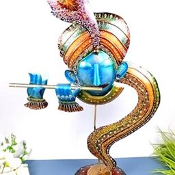 apka mart Blue Figurine Showpiece-image-30