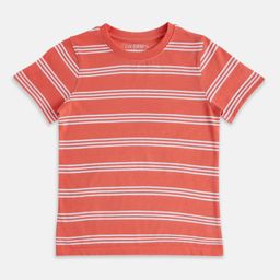 Pantaloons Junior Boys Striped Cotton T-shirt-picture-5