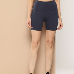 Alcis Women Slim Fit High-Rise Training or Gym Sports Shorts-image-19