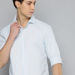 Levis Slim Fit Striped Pure Cotton Casual Shirt-image-11