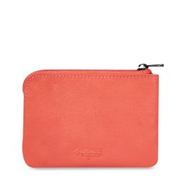 CALFNERO Unisex Orange Solid Genuine Leather Zip Around Wallet-picture-19