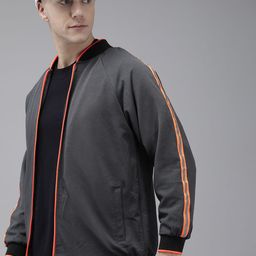 VOXATI Men Solid Sporty Jacket-image-35